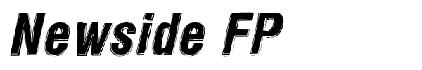 Newside FP font preview